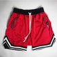 "Shorts décontractés pour homme avec style hip hop" Red
