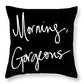 Simple Black and White Peach Skin Pillowcase | AOMshop 7 style 45x45cm