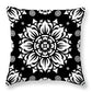 Simple Black and White Peach Skin Pillowcase | AOMshop 8 style 45x45cm