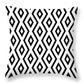 Simple Black and White Peach Skin Pillowcase | AOMshop 13 style 45x45cm