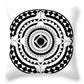 Simple Black and White Peach Skin Pillowcase | AOMshop 4 style 45x45cm