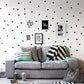Stickers Muraux pour Chambre d'Enfant - Décoration Murale à Pois Noirs