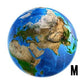 Stickers muraux lumineux Terre Lune pour décoration de chambre d'enfant blue light M China