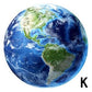 Stickers muraux lumineux Terre Lune pour décoration de chambre d'enfant blue light K China