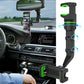 "Support de téléphone pour voiture - Fixation sur rétroviseur avec rotation à 360 degrés"