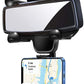Support smartphone noir réglable pour voiture pour iPhone 6 8 Samsung Xiaomi 6 6X