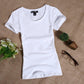 "T-shirt femme MRMT 2022 - coupe slim et couleur unie" White O
