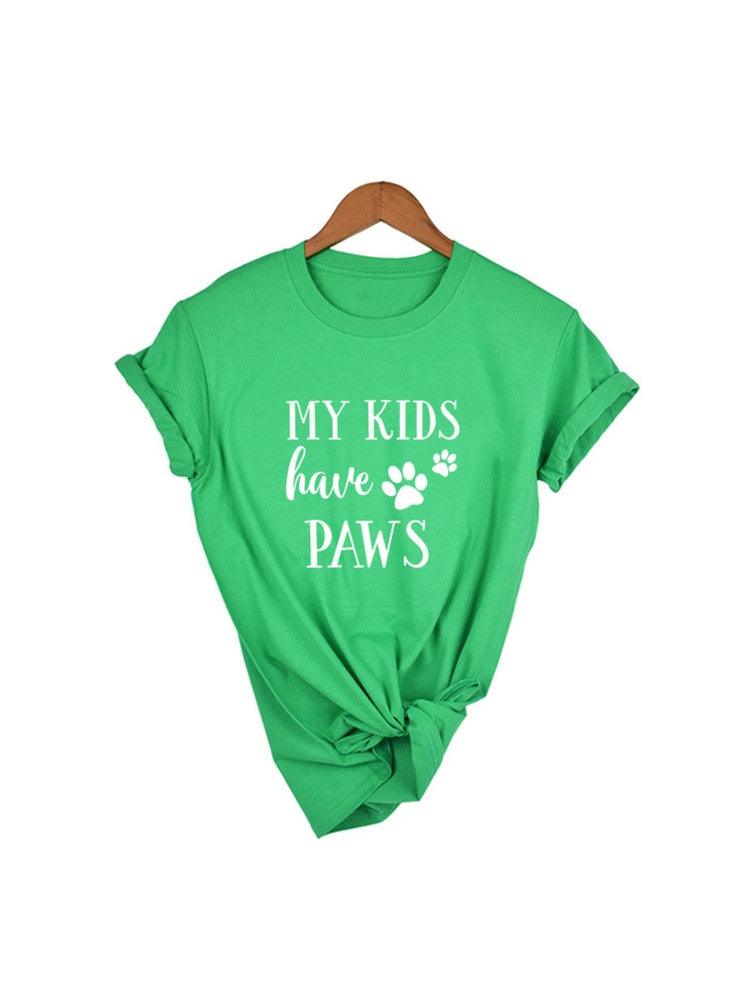T-shirt pour femmes - Idéal pour les amoureuses des chiens 37X4-FSTGN-