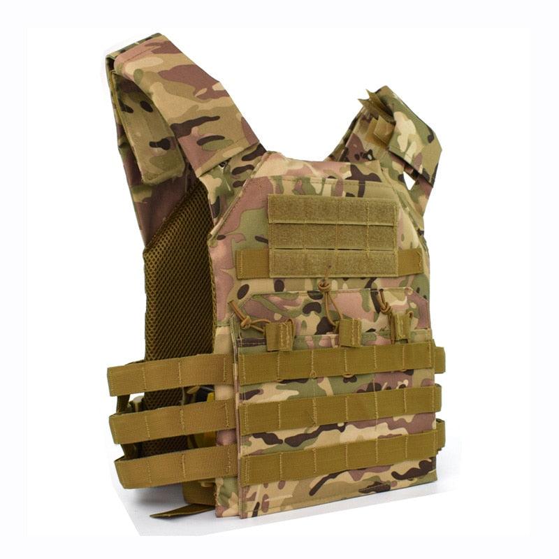 Tactical Body Armor JPC Molle Plate Carrier Vest - Équipement militaire