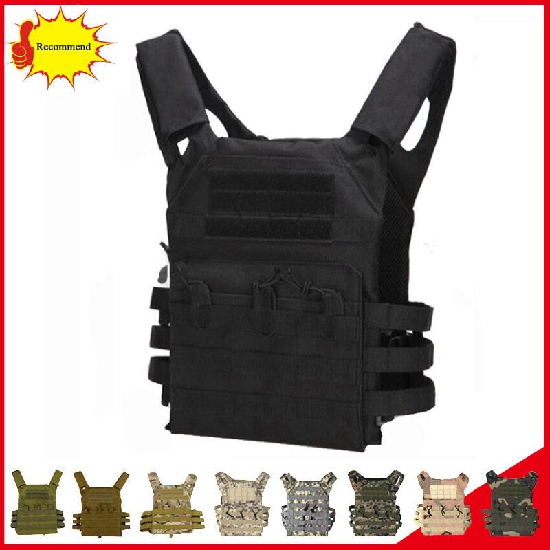 Tactical Body Armor JPC Molle Plate Carrier Vest - Équipement militaire