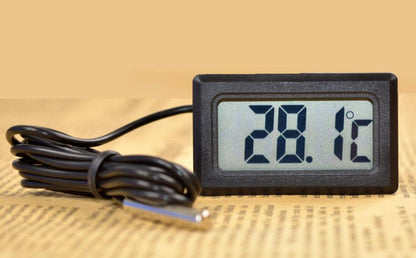 Thermomètre pour aquarium - AOMshop Black With Battery