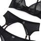 Three-piece Sexy Lingerie Garter Belt | AOMshop
