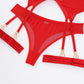 Three-piece Sexy Lingerie Garter Belt | AOMshop