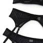 Three-piece Sexy Lingerie Garter Belt | AOMshop