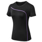 "Top de Yoga Slim Fit à séchage rapide pour femmes - AOMshop" Purple