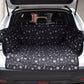 Transport pour animaux de compagnie, siège de voiture et housse de protection pour coffre Black bone 155x104x33cm
