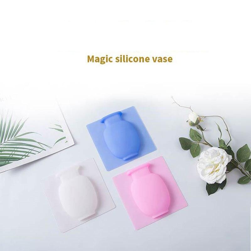 Vase mural en silicone