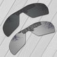 "Verres de remplacement polarisés E.O.S pour lunettes de soleil Oakley Batwolf OO9101 Black-Silver