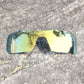 "Verres de remplacement polarisés E.O.S pour lunettes de soleil Oakley Batwolf OO9101 Golden Non-Polarized