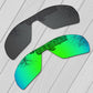 "Verres de remplacement polarisés E.O.S pour lunettes de soleil Oakley Batwolf OO9101 Black-Green
