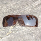 "Verres de remplacement polarisés E.O.S pour lunettes de soleil Oakley Batwolf OO9101 Brown Non-Polarized
