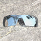 "Verres de remplacement polarisés E.O.S pour lunettes de soleil Oakley Batwolf OO9101 Silver Non-Polarized