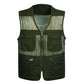 "Veste de travail pour homme, Gilet tactique en maille solide, Multi-poches, 2021" 06 Light Army Green