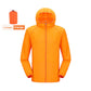 Veste imperméable unisexe pour activités de plein air Unisex Orange China