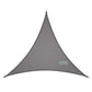 "Voile d'ombrage en triangle 3x3x3M avec lumières LED, toile étanche pour jardin et terrasse" Dark grey