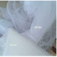 Voile de mariée en dentelle perlée à deux couches | AOMshop