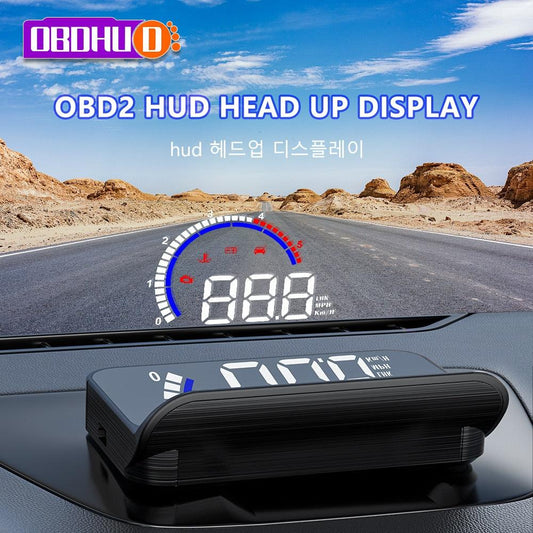 WiiYii M13 HUD OBD2 - Affichage tête haute pour voiture