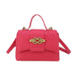 Women's Fashion Crocodile Print Handbag Shoulder Crossbody Bag - AOMshop Rose Red