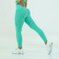 Yoga Pants Femme Haut Taille Leggings Sans Couture Sport Fitness Gym Green-1 Yoga Pants