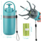 Portable Dog Pooper Scooper avec Distributeur de Sac de Crotte Intégré - AOMshop