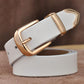 ceinture en cuir véritable MEDYLA pour femmes