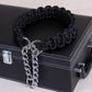 collier de couleur amélioré de haute qualité harnais pour grands chiens Black 2