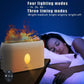 "AOMshop - Humidificateur à flamme 3D de 200ml avec diffuseur d'arômes et télécommande"