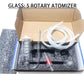 diffuseur en verre, bulleur à rotation 3 et 5, pour plantes aquatiques 5 rotary atomizer