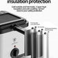 Friteuse Électrique Multifonctionnelle avec Brochette | AOMshop