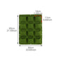 jardinière Vertical jardin légume, fleurs 12 grid green