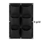 jardinière Vertical jardin légume, fleurs 6 grid black