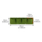 jardinière Vertical jardin légume, fleurs 4 grid green