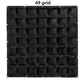 jardinière Vertical jardin légume, fleurs 49 grid black