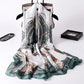 nouveau foulard en soie femmes châle mode doux poncho en mousseline 36 180X90cm
