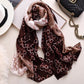 nouveau foulard en soie femmes châle mode doux poncho en mousseline 30 180X90cm