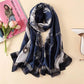 nouveau foulard en soie femmes châle mode doux poncho en mousseline 17 180X90cm