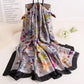 nouveau foulard en soie femmes châle mode doux poncho en mousseline 77 180X90cm
