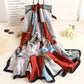 nouveau foulard en soie femmes châle mode doux poncho en mousseline 40 180X90cm