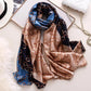 nouveau foulard en soie femmes châle mode doux poncho en mousseline 32 180X90cm