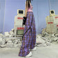 pantalons QWEEK Punk Harajuku Checkered pour femmes.